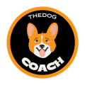 Minimalist Orange Retro Illustration Dog Salon Logo (1)